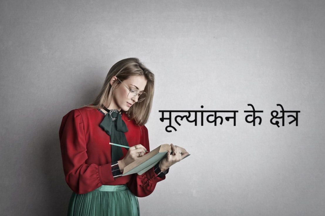 मूल्यांकन के क्षेत्र